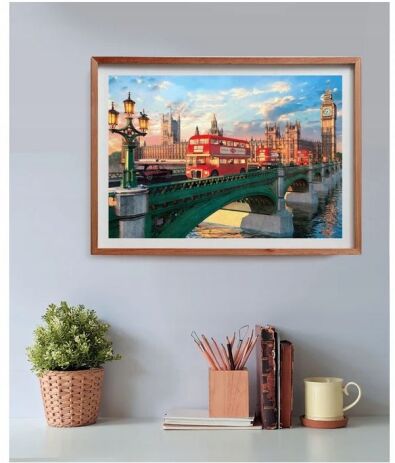 Clementoni Παζλ 500 H.Q.Η Γέφυρα Του Westminster (1220-35575) (2)