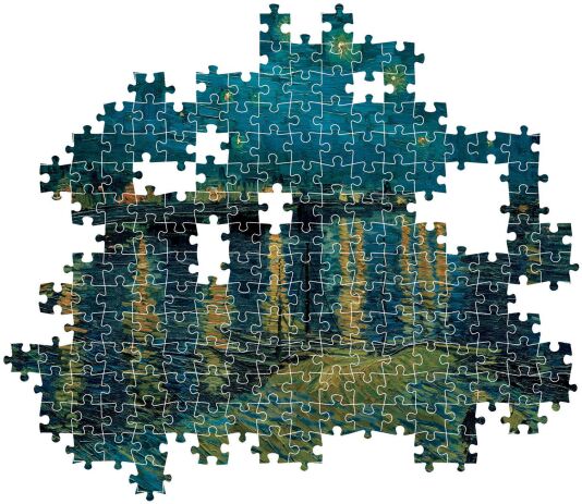 Clementoni Παζλ 1000 Museum Van Gogh:Starry Night Over Rhone (1260-37095) (2)