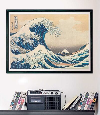Clementoni Παζλ 1000 Museum Hokusai:The Great Wave (1260-39707) (3)