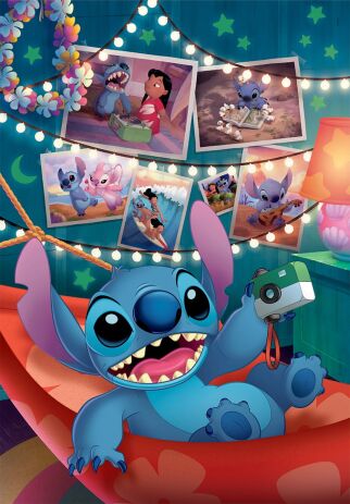 Clementoni Παζλ 1000 H.Q. Stitch (1260-39793) (1)