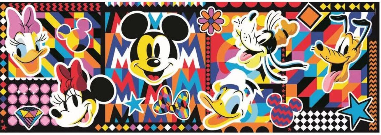 Clementoni Παζλ 1000 Η.Q. Panorama Disney Classics (1220-39871) (1)