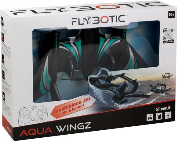 Silverlit Τηλεκατευθυνόμενο Αεροπλάνο Flybotic Aqua Wingz (7530-84498) (1)