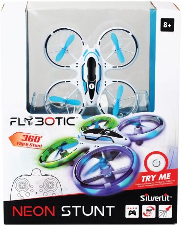 Silverlit Τηλεκατευθυνόμενο Drone Neon Stunt (7530-84827) (1)