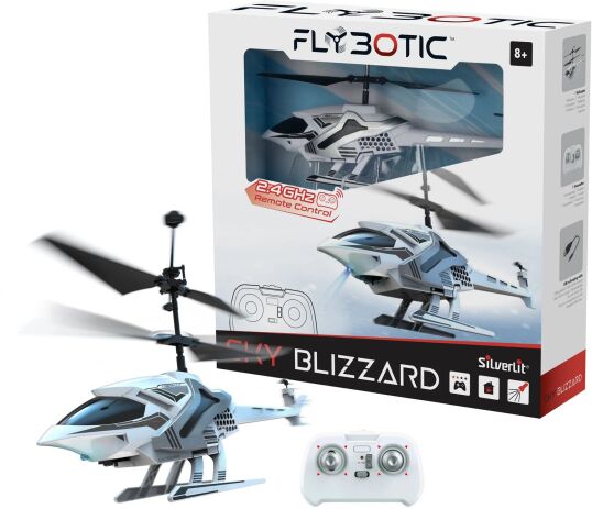 Silverlit Τηλεκατευθυνόμενο Ελικόπτερο Flybotic Sky Blizzard (7530-84846) (0)
