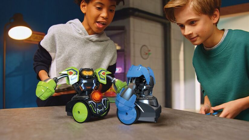 Silverlit Τηλεκατευθυνόμενο Robot Kombat 360 Tornado-2 Σχέδια (7530-86883) (6)