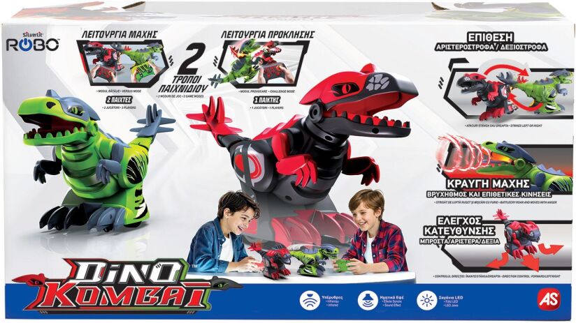 Silverlit Τηλεκατευθυνόμενο Robot Dino Kombat (7530-86889) (3)