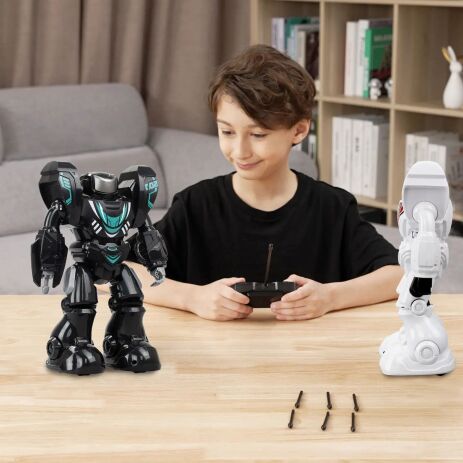 Silverit Τηλεκατευθυνόμενο Robot Robo Blast One-2 Σχέδια (7530-88589) (4)