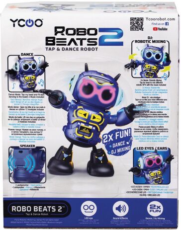 Silverlit Ηλεκτρονικό Robot Beats II (7530-88599) (4)