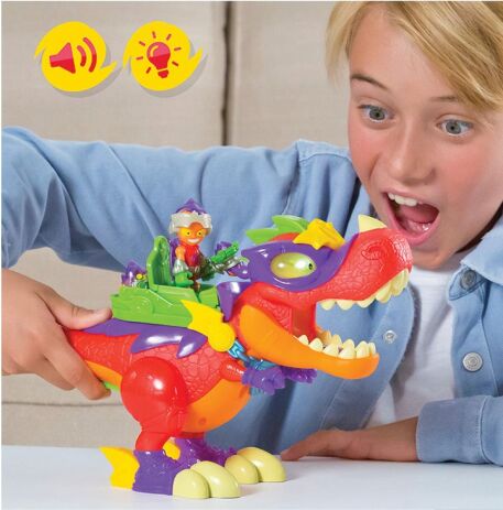 Superzings Δεινόσαυρος Με Φιγούρες Superdino V-Rex (1013-62117) (3)