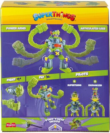 Superzings Superbot Power Arms Με Φιγούρες Trasher (1013-62121) (5)