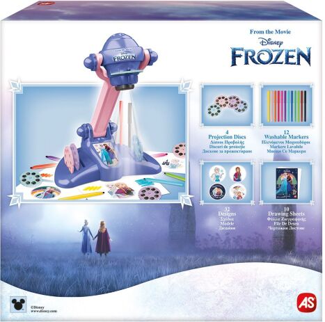 Λαμπάδα Προτζέκτορας Ζωγραφικής Frozen (1500-54008) (4)