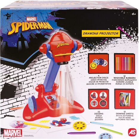 Λαμπάδα Προτζέκτορας Ζωγραφικής Spiderman (1500-54006) (3)