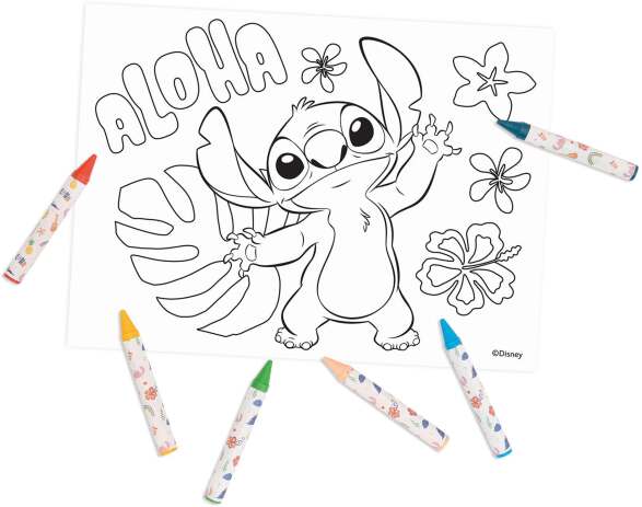 Stitch Διάφανη Τσάντα Σετ Ζωγραφικής (1023-68005) (3)