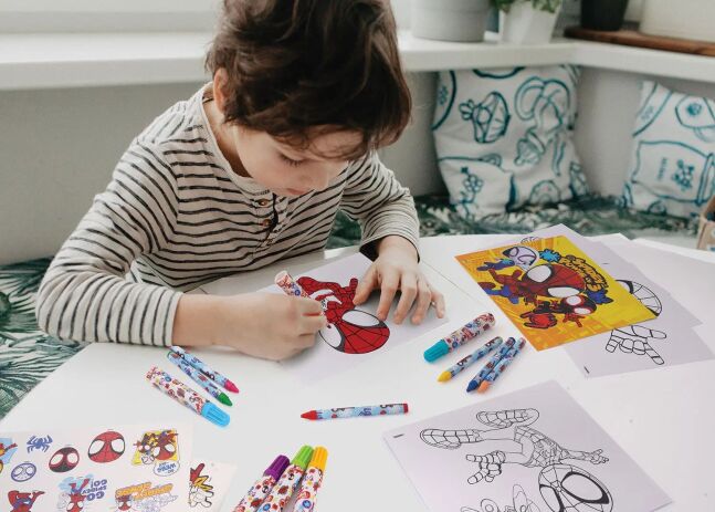 Spidey Backpack Με Σετ Ζωγραφικής (1023-68103) (5)