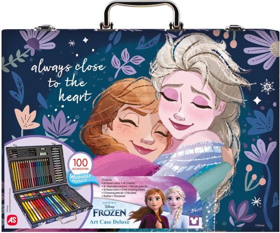 Frozen Κασετίνα Ζωγραφικής Deluxe 100 Αξεσουάρ (1038-82054) (0)