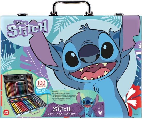 Stitch Κασετίνα Ζωγραφικής Deluxe 100 Αξεσουάρ (1038-82056) (0)