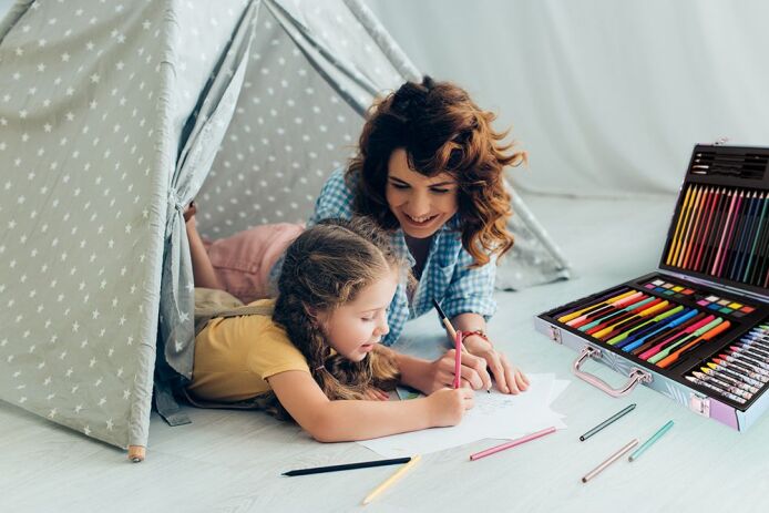 Stitch Κασετίνα Ζωγραφικής Deluxe 100 Αξεσουάρ (1038-82056) (4)