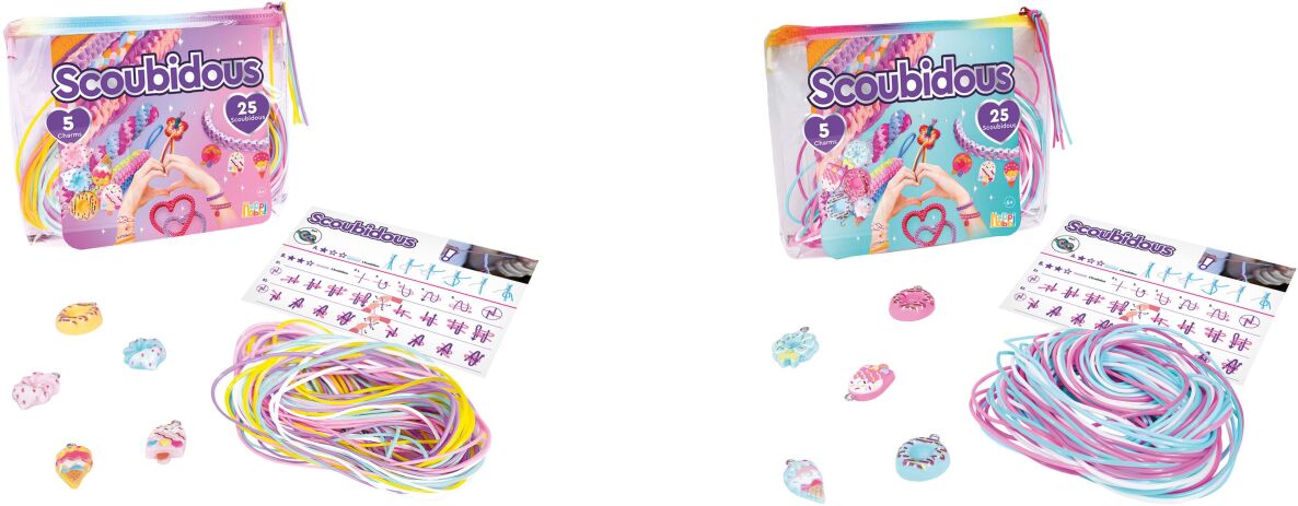 Happi Hobbi Τσαντάκι Με 25 Scoubidous & Αξεσουάρ (1080-25569) (0)