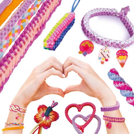 Happi Hobbi Σακίδιο Πλάτης Με 80 Scoubidous & Αξεσουάρ (1080-25570) (2)