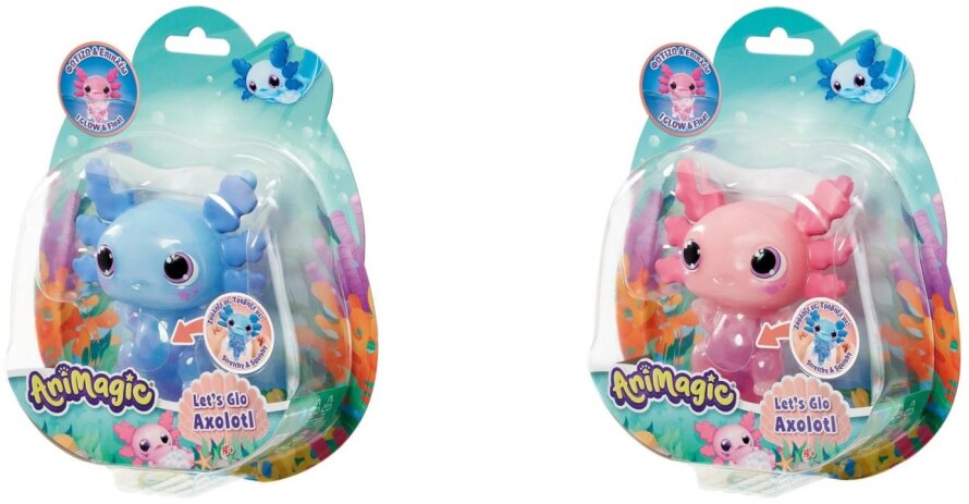 Animagic-Αξολότλ Φιγούρα Μονή-2 Σχέδια (1863-34847) (2)