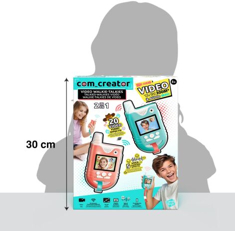 Walkie-Talkie Με Video Creator Σετ 2Τμχ (1863-42348) (5)