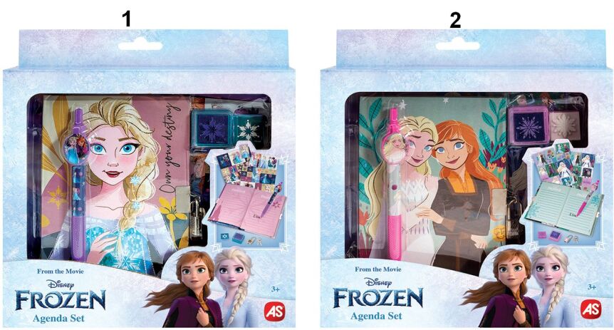 Frozen Ατζέντα Σετ-2 Σχέδια (1027-64235) (1)