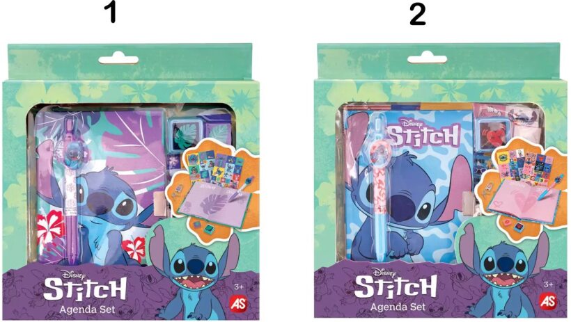 Stitch Ατζέντα Σετ-2 Σχέδια (1027-64246) (1)
