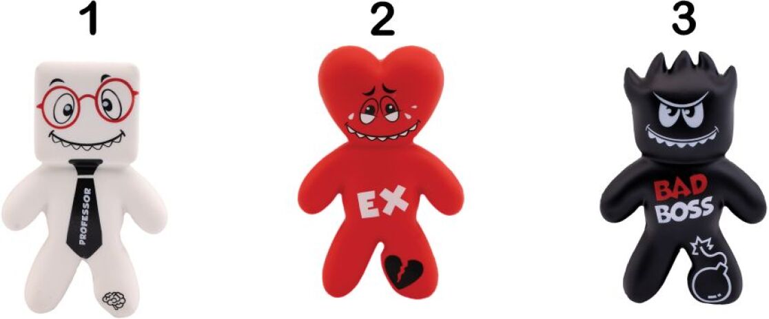 Nostresso Squishy Φιγούρα-3 Σχέδια (1027-64283) (1)