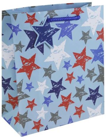 Eurowrap Χάρτινη Τσάντα Stars Medium (34924-3C) (0)