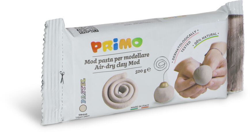 Primo Πηλός Pastel Light Grey 500gr (MOD500G7) (0)