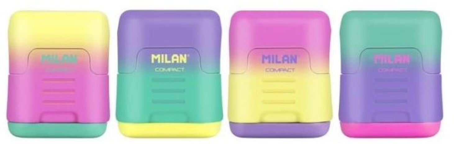 Milan Ξύστρα Διπλή Compact Sunset-4 Σχέδια-1Τμχ (20166224SN) (0)