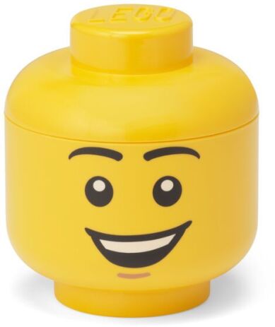 LEGO Κουτί Αποθήκευσης Mini Κεφάλι Happy Boy (40330812) (0)