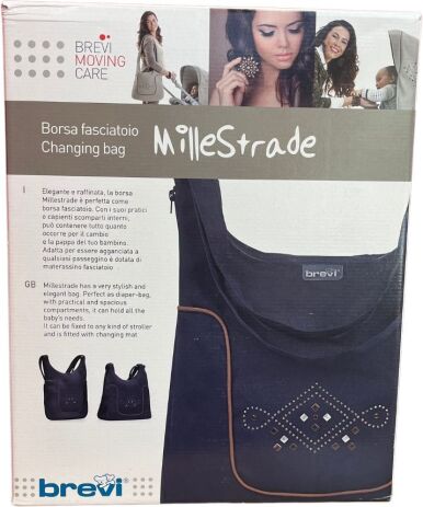 Brevi Τσάντα Millestrade 134 Blu Glam (ΜΤΒ-0231-34) (1)