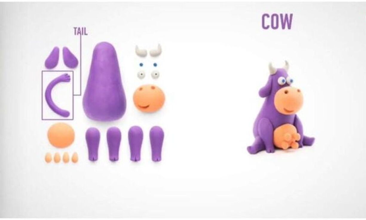 Hey Clay Claymates Αγγελάδα (440021) (2)