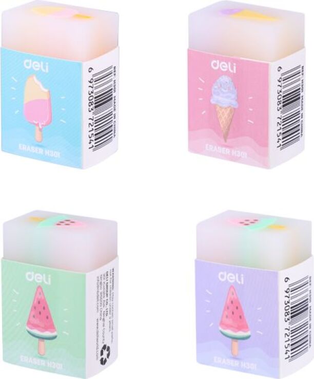 Deli Γόμα Παγωτό-4 Σχέδια-1Τμχ (231.721541) (0)