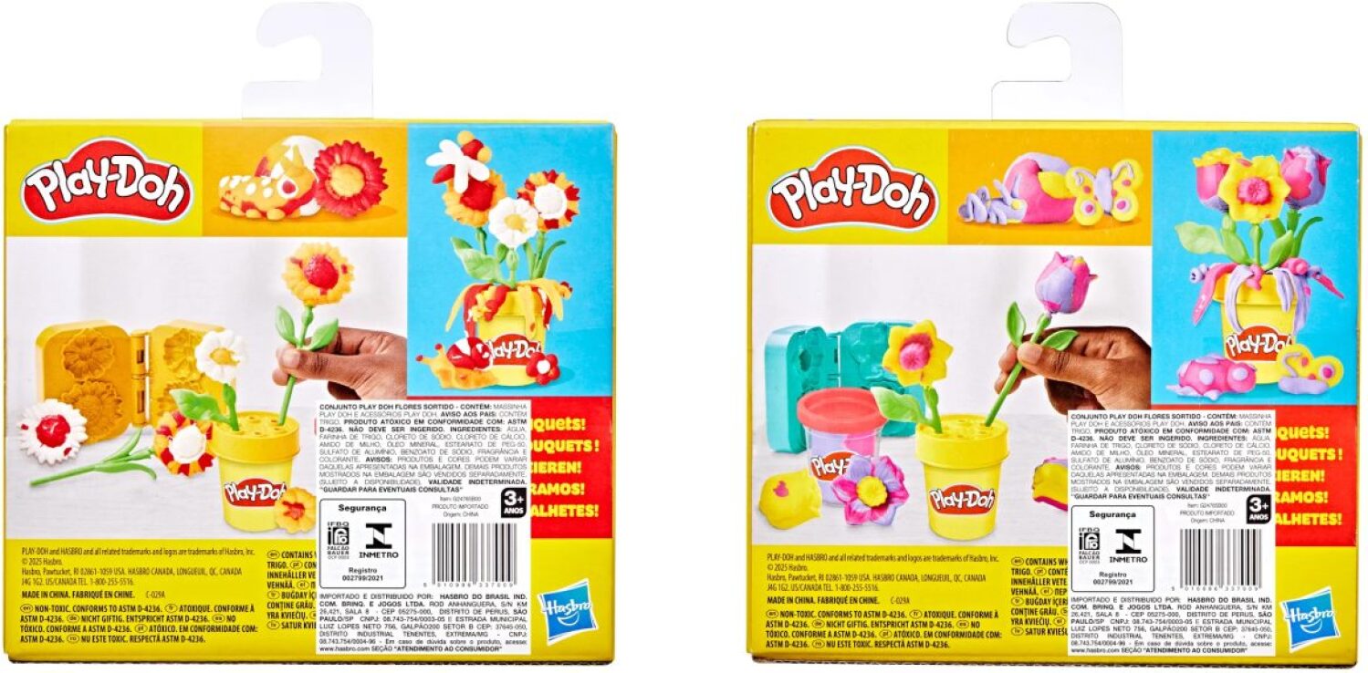Playdoh Lil Flowers-2 Σχέδια (G2476) (4)