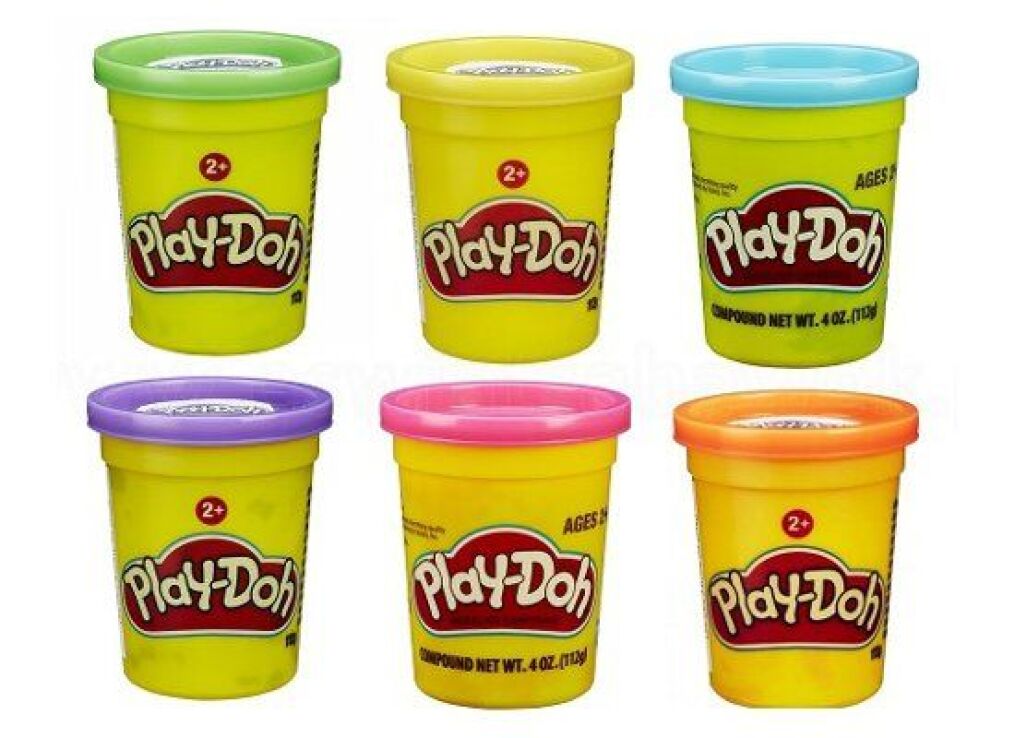 Playdoh Μονό Βαζάκι-1Τμχ (B6756) (1)