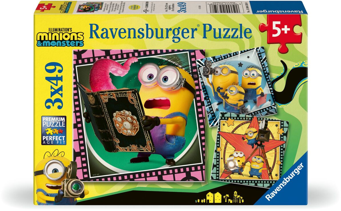 Παζλ 3x49 Minions & Monsters (12004350) (0)