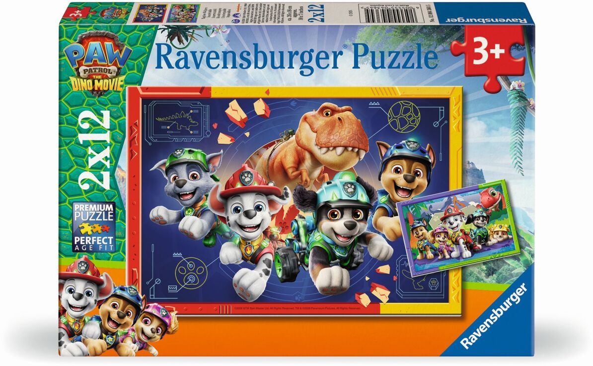 Παζλ 2x12 Paw Patrol Dino Movie (12004364) (0)