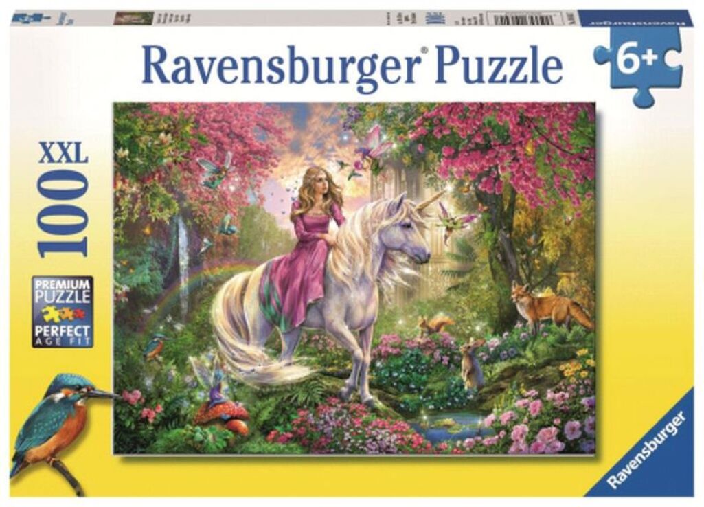 Ravensburger Παζλ Η Πριγκίπισσα Με Το Άλογο XXL 100τμχ-(10641) (0)
