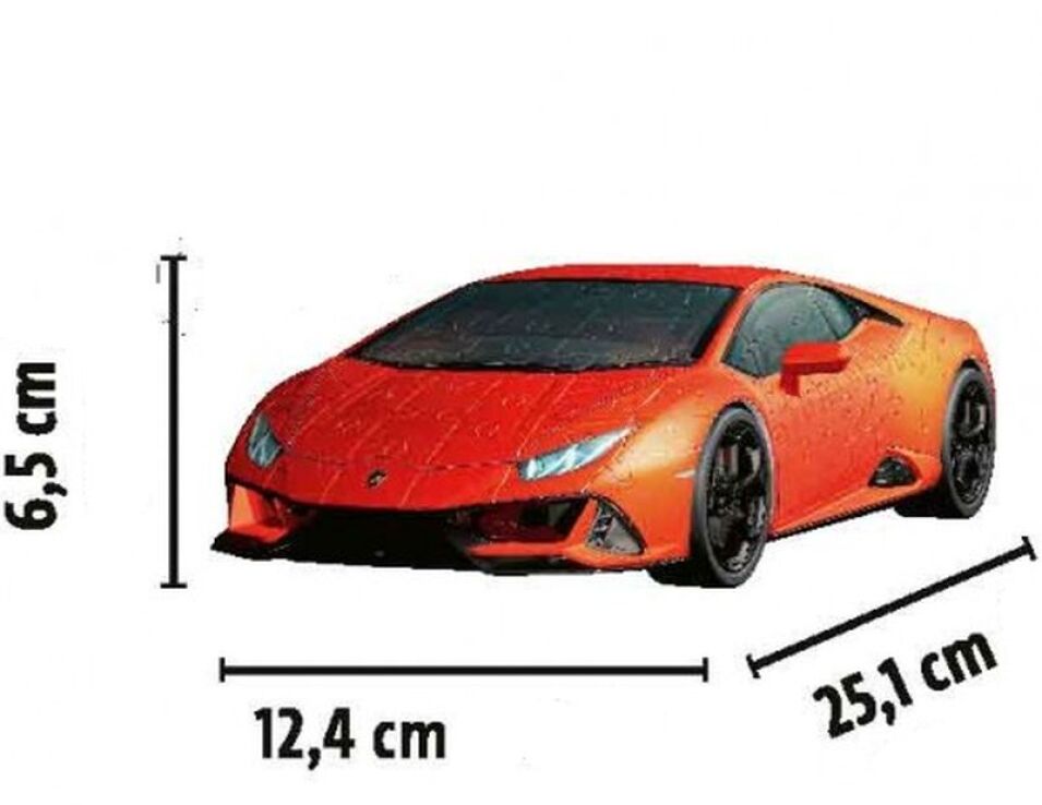 3D Puzzle Lamborghini Evo 108 Τμχ (11238) (1)