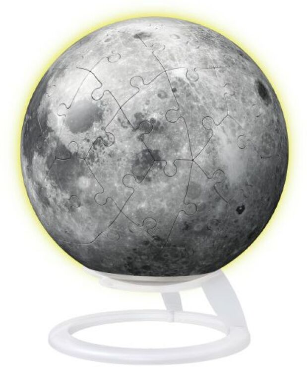Ravensburger 3D Glow In The Dark Moon 72Τμχ (11586) (1)