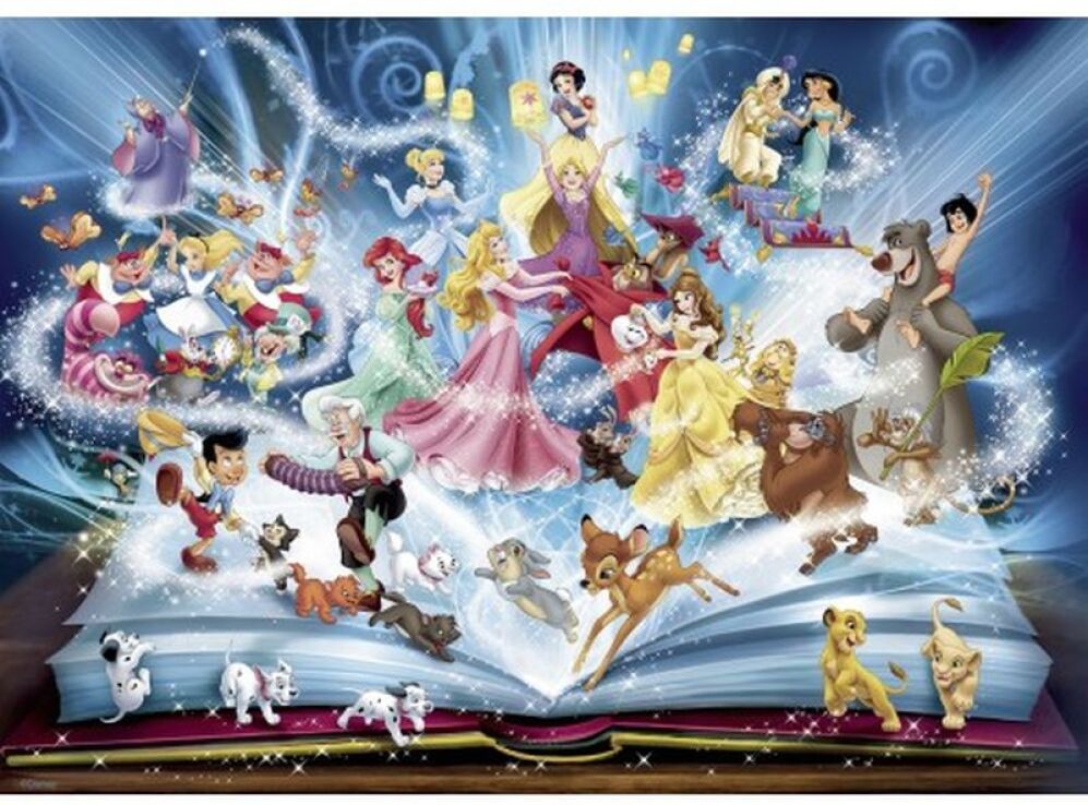 Παζλ 1500 Το Μαγικό Βιβλίο Της Disney (16318) (1)