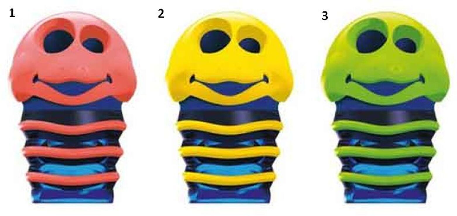 Maped Ξύστρα Croc Croc - 3 Σχέδια (501700) (1)