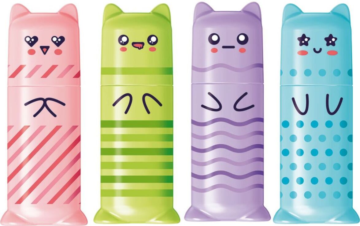 Maped Υπογραμμιστής Mini Pastel-4 Χρώματα-1 Τμχ (743605) (0)