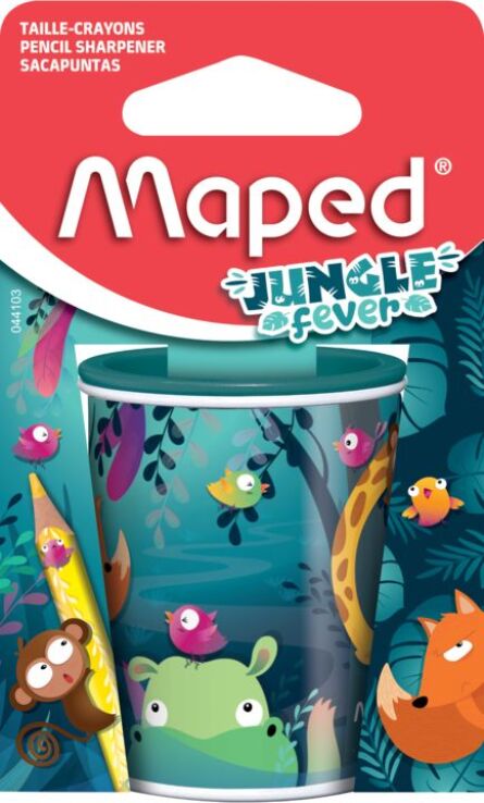 Maped Jungle Fever Ξύστρα Can 2 Τρύπες (044103) (0)