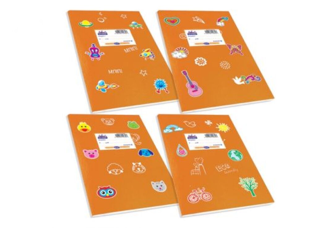 Skag Τετράδιο Πορτοκαλί Χρωματιστό Κλασικά Super 17x25-50 Φύλλων 80gr 1Τμχ (246897) (0)