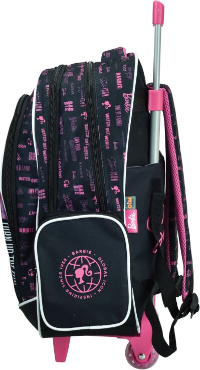 Barbie Core 25 Σακίδιο Trolley+Δώρο φιγούρα της Barbie. (349-92074) (2)