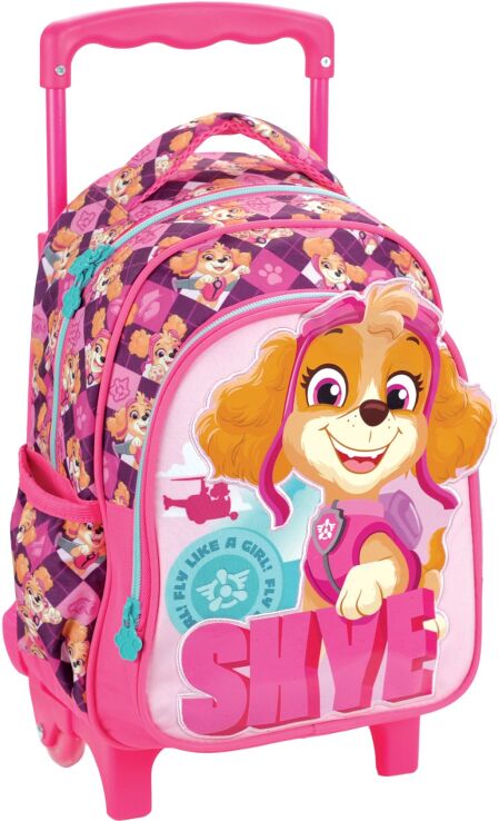 Paw Patrol Skye Racing 26 Σακίδιο Νηπιαγωγείου Trolley (354-02072) (0)
