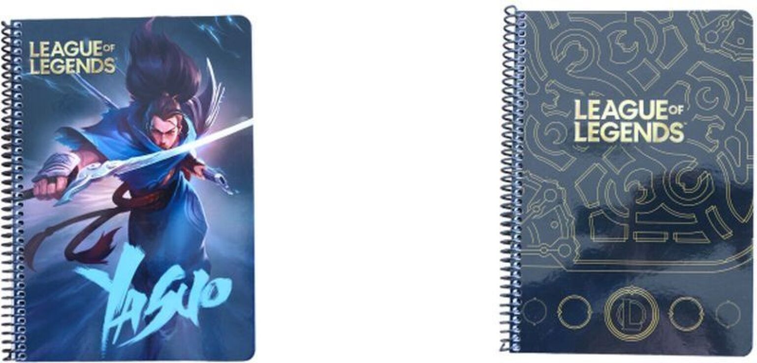 League Of Legends Τετράδιο 17x25 Σπιράλ 2 Θεμάτων 70 Φύλλα-2 Σχέδια-1 Τμχ (345-05402) (1)